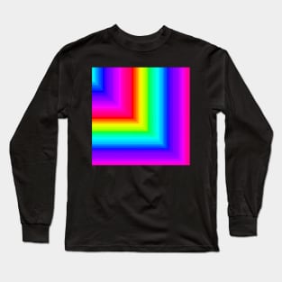 Rainbow square pattern Long Sleeve T-Shirt